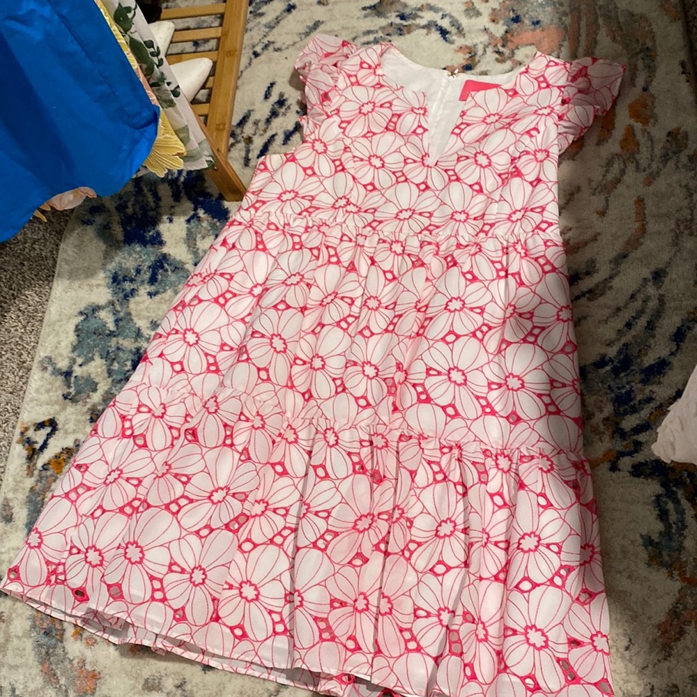 Lilly Pulitzer floral sundress